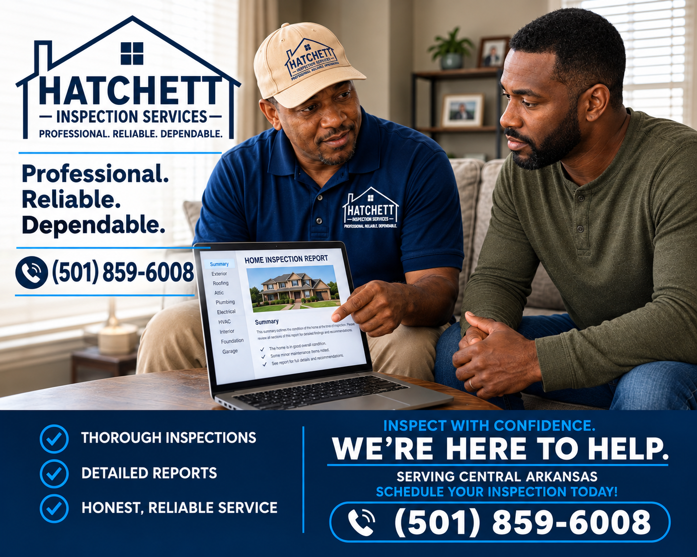 Residential Inspections in Central Arkansas